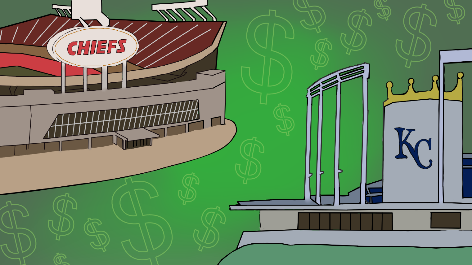 Stadium funding illustration
